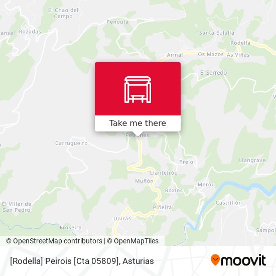 [Rodella]  Peirois [Cta 05809] map