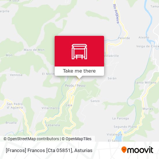 [Francos]  Francos [Cta 05851] map