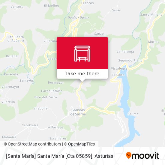 [Santa María]  Santa María [Cta 05859] map