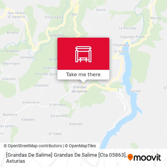 [Grandas De Salime]  Grandas De Salime [Cta 05863] map