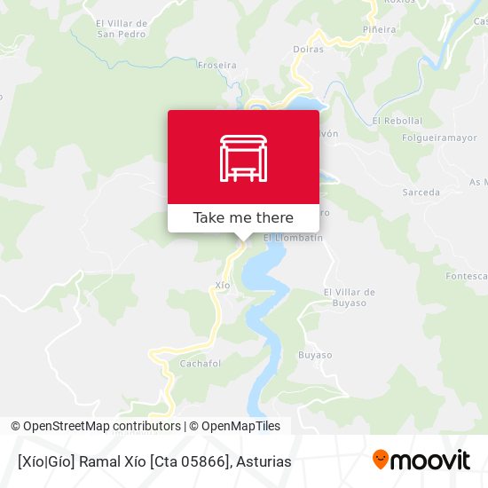 [Xío|Gío]  Ramal Xío [Cta 05866] map
