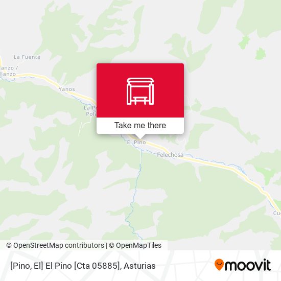 [Pino, El]  El Pino [Cta 05885] map