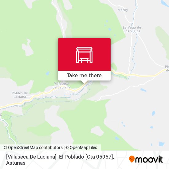 [Villaseca De Laciana]  El Poblado [Cta 05957] map