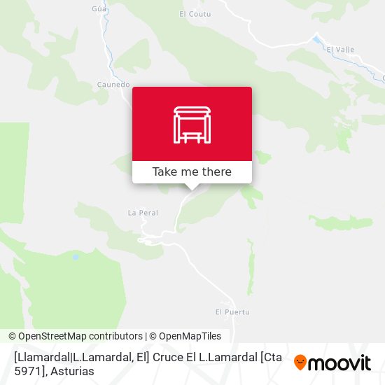 [Llamardal|L.Lamardal, El]  Cruce El L.Lamardal [Cta 5971] map