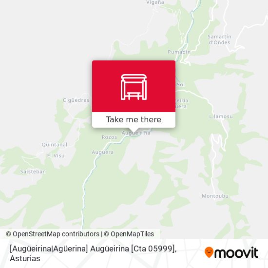 [Augüeirina|Agüerina]  Augüeirina [Cta 05999] map