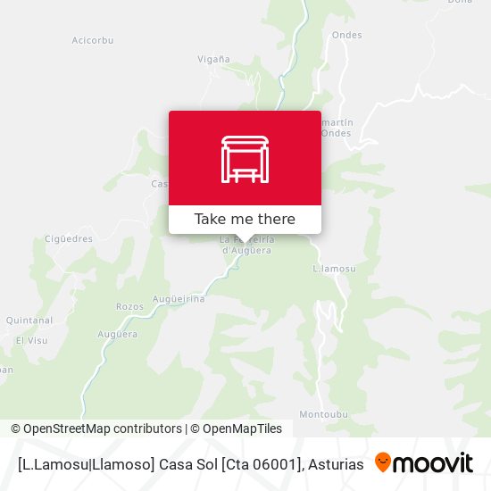 [L.Lamosu|Llamoso]  Casa Sol [Cta 06001] map