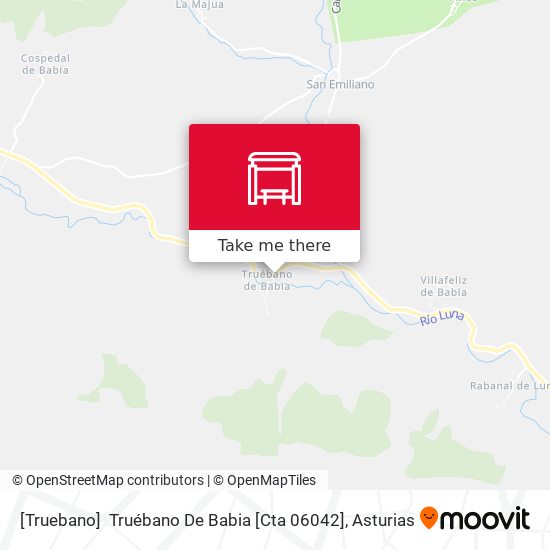 [Truebano]  Truébano De Babia [Cta 06042] map