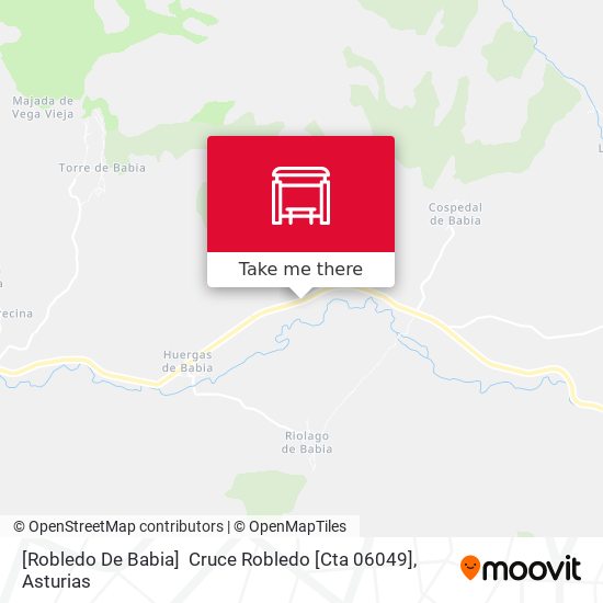 [Robledo De Babia]  Cruce Robledo [Cta 06049] map
