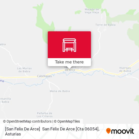 [San Felix De Arce]  San Félix De Arce [Cta 06054] map