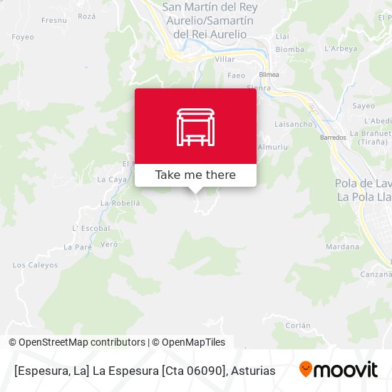 [Espesura, La]  La Espesura [Cta 06090] map