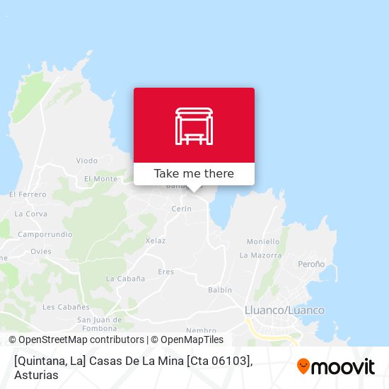 [Quintana, La]  Casas De La Mina [Cta 06103] map