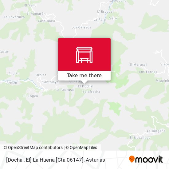 [Dochal, El]  La Hueria [Cta 06147] map