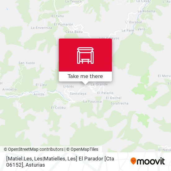 [Matiel.Les, Les|Matielles, Les]  El Parador [Cta 06152] map