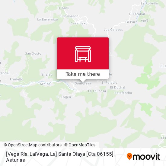 [Vega Ría, La|Vega, La]  Santa Olaya [Cta 06155] map