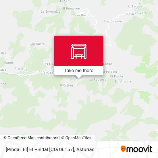 [Pindal, El]  El Pindal [Cta 06157] map