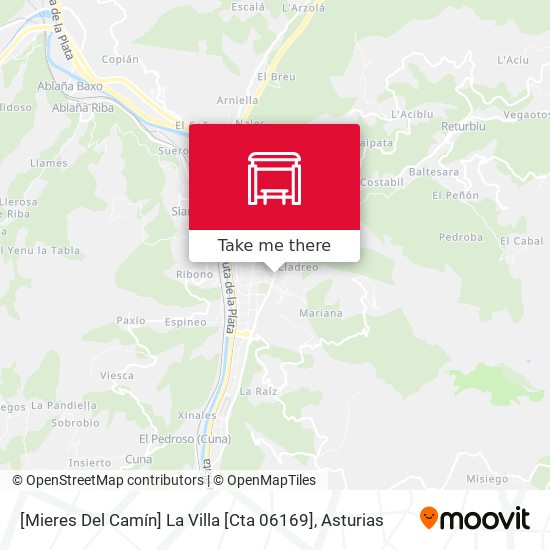 [Mieres Del Camín]  La Villa [Cta 06169] map