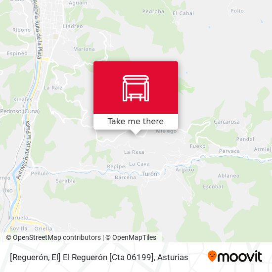[Reguerón, El]  El Reguerón [Cta 06199] map