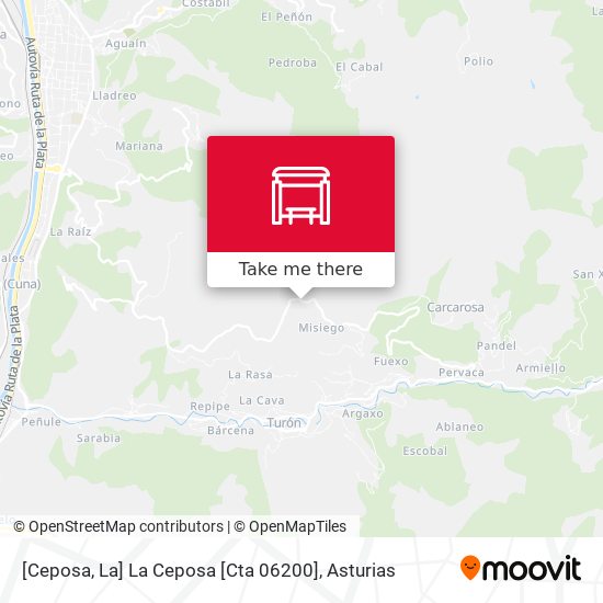 [Ceposa, La]  La Ceposa [Cta 06200] map