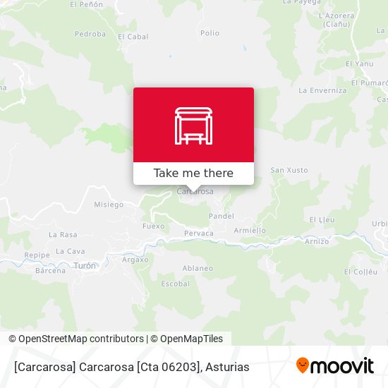 [Carcarosa]  Carcarosa [Cta 06203] map