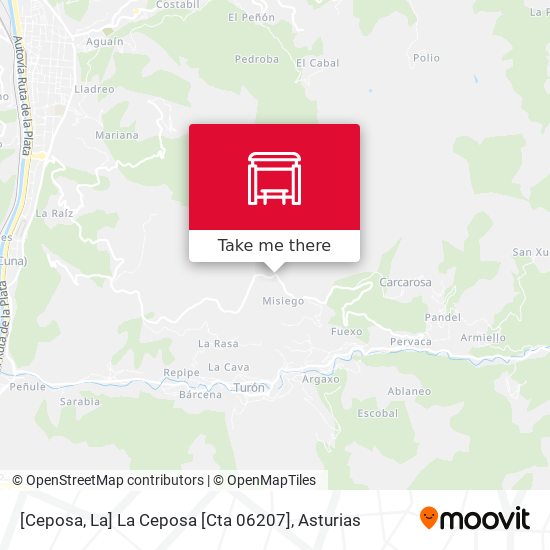 [Ceposa, La]  La Ceposa [Cta 06207] map
