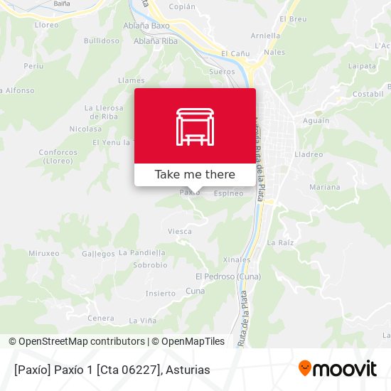 [Paxío]  Paxío 1 [Cta 06227] map