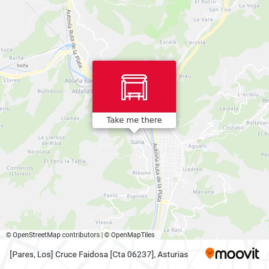 [Pares, Los]  Cruce Faidosa [Cta 06237] map