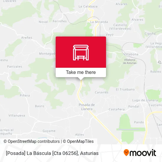 [Posada]  La Báscula [Cta 06256] map