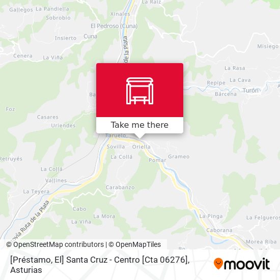 [Préstamo, El]  Santa Cruz - Centro [Cta 06276] map