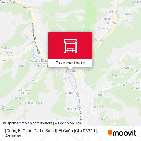[Cañu, El|Caño De La Salud]  El Cañu [Cta 06311] map