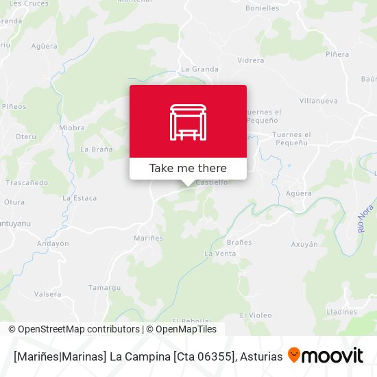 [Mariñes|Marinas]  La Campina [Cta 06355] map
