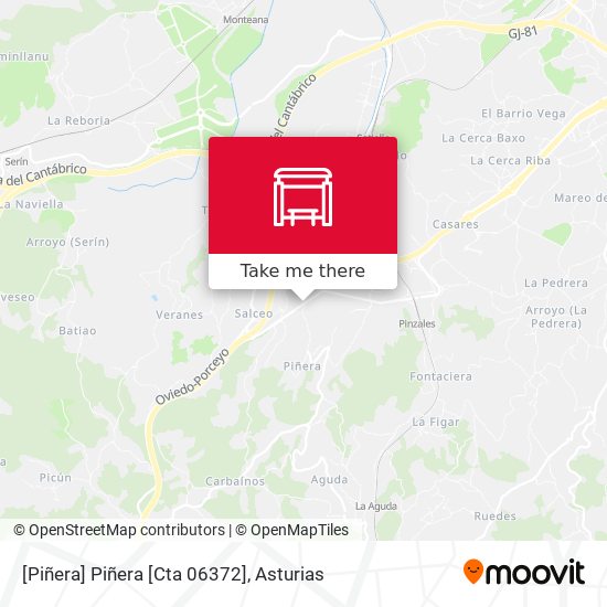 [Piñera]  Piñera [Cta 06372] map
