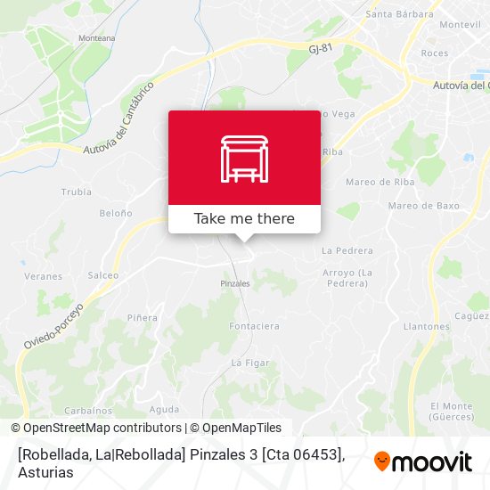 [Robellada, La|Rebollada]  Pinzales 3 [Cta 06453] map