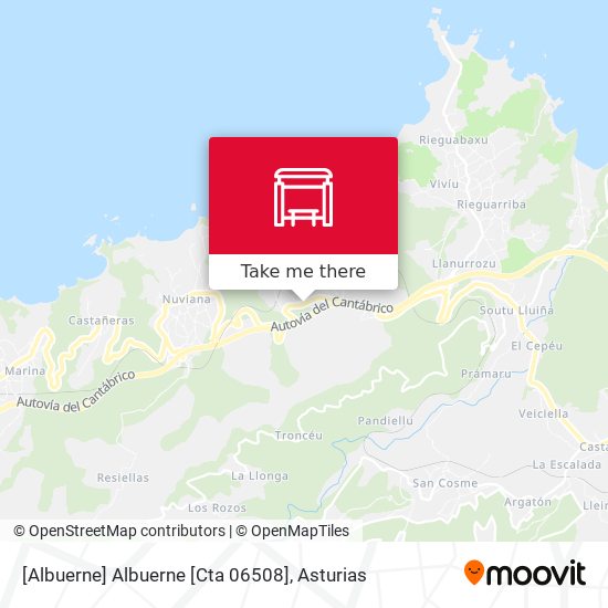 [Albuerne]  Albuerne [Cta 06508] map