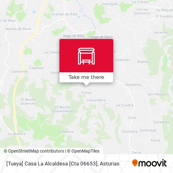 [Tueya]  Casa La Alcaldesa [Cta 06653] map