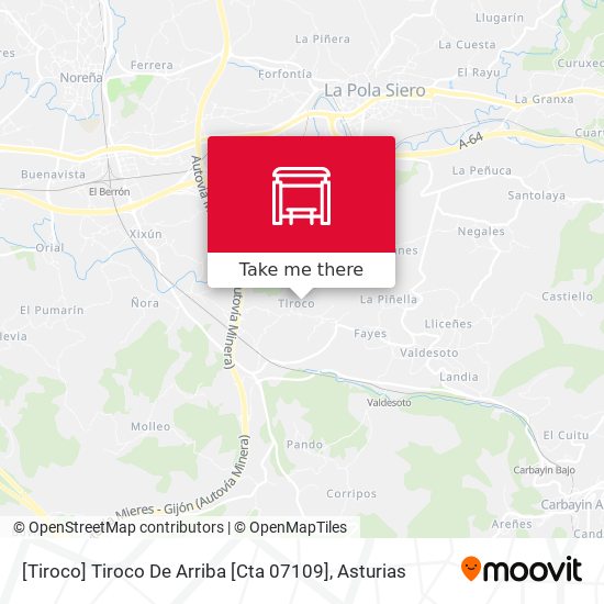 [Tiroco]  Tiroco De Arriba [Cta 07109] map