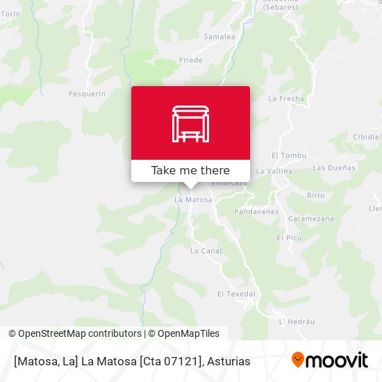[Matosa, La]  La Matosa [Cta 07121] map