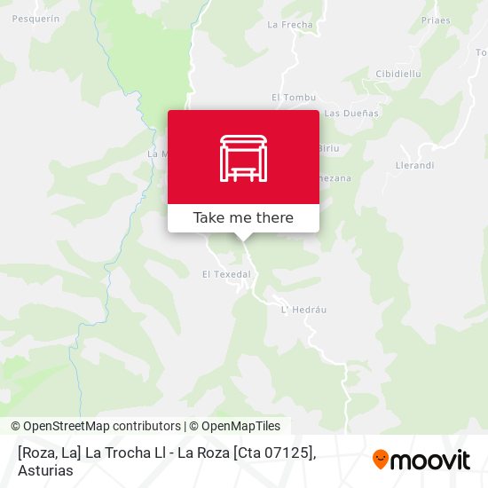 [Roza, La]  La Trocha Ll - La Roza [Cta 07125] map