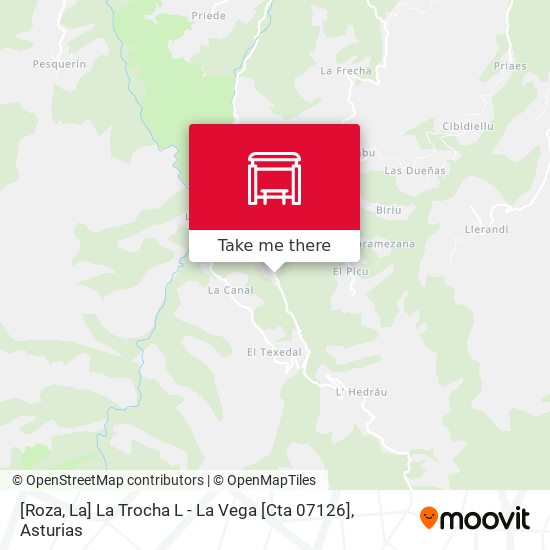 [Roza, La]  La Trocha L - La Vega [Cta 07126] map