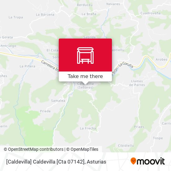 [Caldevilla]  Caldevilla [Cta 07142] map