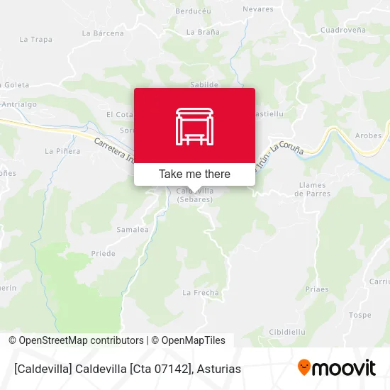 [Caldevilla]  Caldevilla [Cta 07142] map
