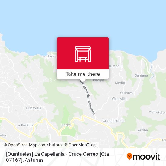 [Quintueles]  La Capellanía - Cruce Cerreo [Cta 07167] map