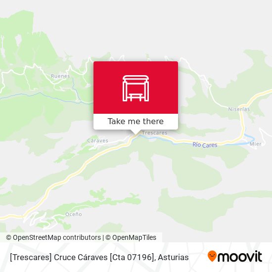 [Trescares]  Cruce Cáraves [Cta 07196] map