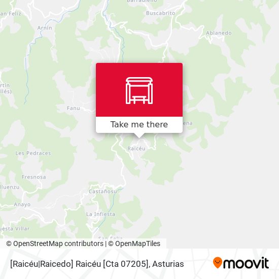 [Raicéu|Raicedo]  Raicéu [Cta 07205] map