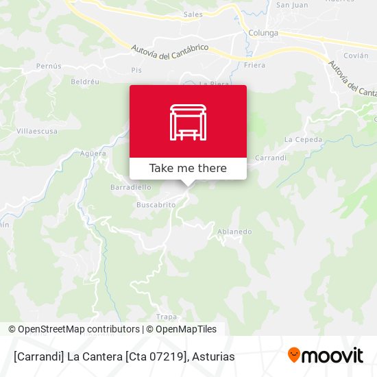 [Carrandi]  La Cantera [Cta 07219] map