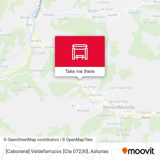 [Caborana]  Valdefarrucos [Cta 07230] map