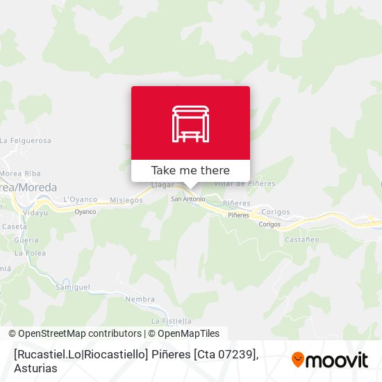 [Rucastiel.Lo|Riocastiello]  Piñeres [Cta 07239] map