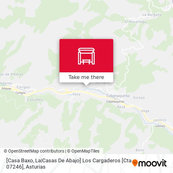 [Casa Baxo, La|Casas De Abajo]  Los Cargaderos [Cta 07246] map