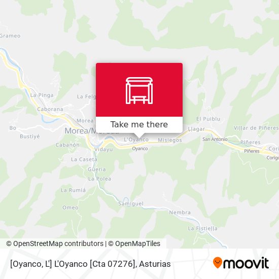 [Oyanco, L']  L'Oyanco [Cta 07276] map