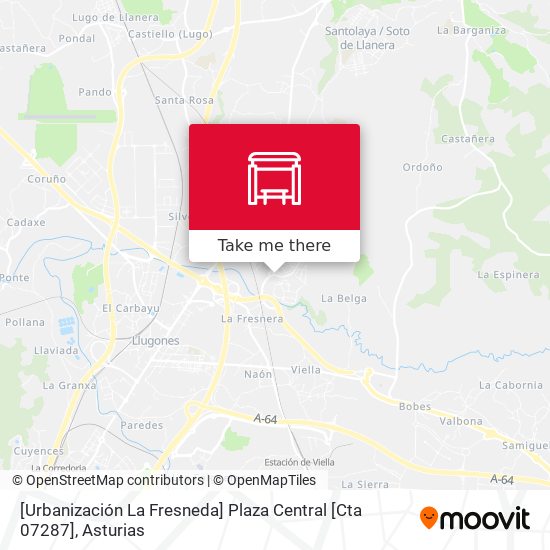 [Urbanización La Fresneda]  Plaza Central [Cta 07287] map