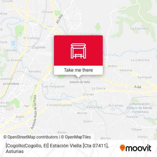 [Cogollo|Cogollo, El]  Estación Viella [Cta 07411] map